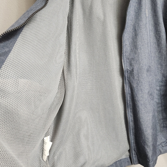 US.POLO.ASSN. Gray Jacket for Men Medium Windbreaker - Picture 5 of 12